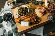 Solid Maple, Walnut & Cherry Edge-Grain Butcher Block Cutting Board